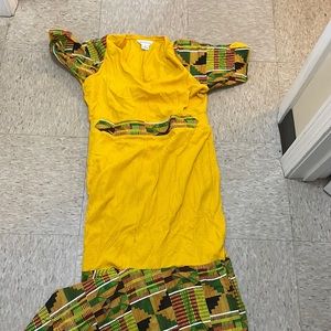 African dress! Long and beautiful